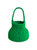 Petite Naga Macrame Vessel Basket Bag In Kelly Green