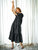 Rosemary Cotton Prairie Dress - Black