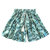 SEKAR Floral Batik Shorts In Sea Blue