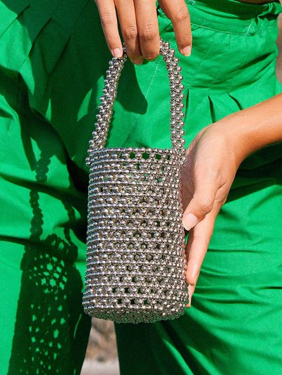 BRUNNA CO Silva Metallic Beads Bucket Bag product
