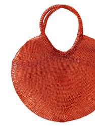 SOL Wire Mesh Tote Bag In Copper