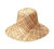 Borneo Fisherman Bucket Straw Hat, Beige