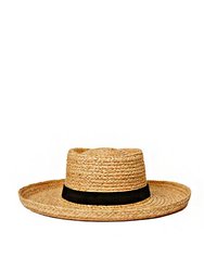 Steph Straw Hat - Natural