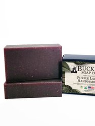 Purple Lavender Handmade Soap - Usda Certified Organic