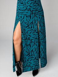 Bridget Maxi Skirt In Juniper - Juniper