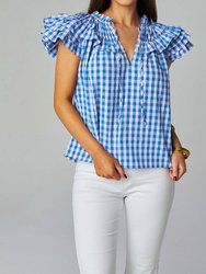 Carla Nantucket Top - Blue