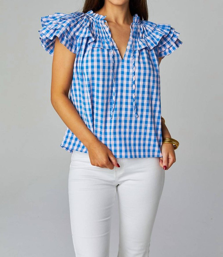 Carla Nantucket Top - Blue