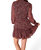 Celia Long Sleeve Mini Dress In Amour