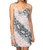 Celine Serpent Silk Mini Slip Dress - Pink Snake Print