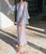 Colette Long Sleeve Maxi Dress In Flash