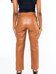 Gomez Vegan Leather Pant