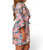 Hadid Short Robe In Fleurish