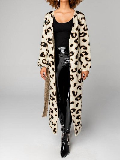 BUDDYLOVE Margaret Long Cardigan In Leopard product