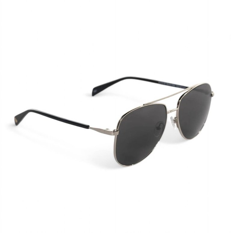 Maverick Aviators Sunglasses In Black