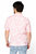 Robert Button Down Dress Shirt In Abstract Pink