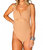 Skipper Cut Out Front One-Piece In Tan - Tan