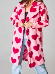 Zoey Blossom Coat - Pink