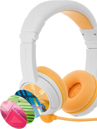 BuddyPhones Wireless School Headphone With Beam Mic And Extra Audio Cable product