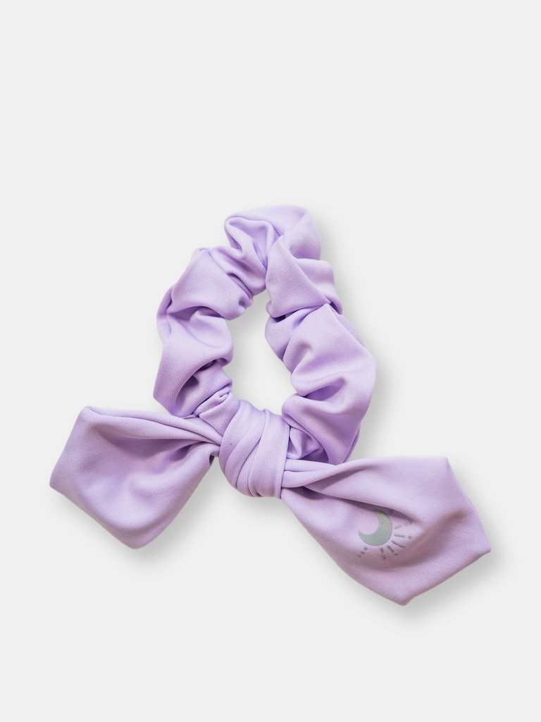 Bow Scrunchie - Lavender - Lavender