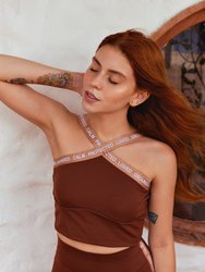 Intentions Eco Bra Tank - Cocoa - Cocoa