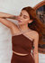 Intentions Eco Bra Tank - Cocoa - Cocoa