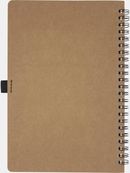 Bullet Cobble Stone Paper A5 Wirebound Notebook (Natural) (A5)
