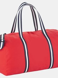 Bullet Cotton Weekender Duffel - Red