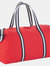 Bullet Cotton Weekender Duffel - Red