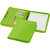 Bullet Ebony A4 Zipper Portfolio (Apple Green) (9.8 x 12.6 x 1.2 inches)