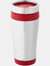 Bullet Elwood Insulated Tumbler (6.9 x 3.3 inches) - Silver/Red