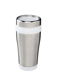 Bullet Elwood Insulated Tumbler (Silver/White) (6.9 x 3.3 inches) - Silver/White