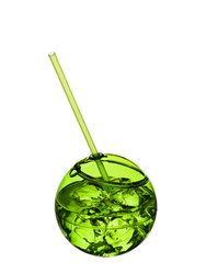 Bullet Fiesta Ball And Straw (Lime) (9.1 x 4.7 inches)