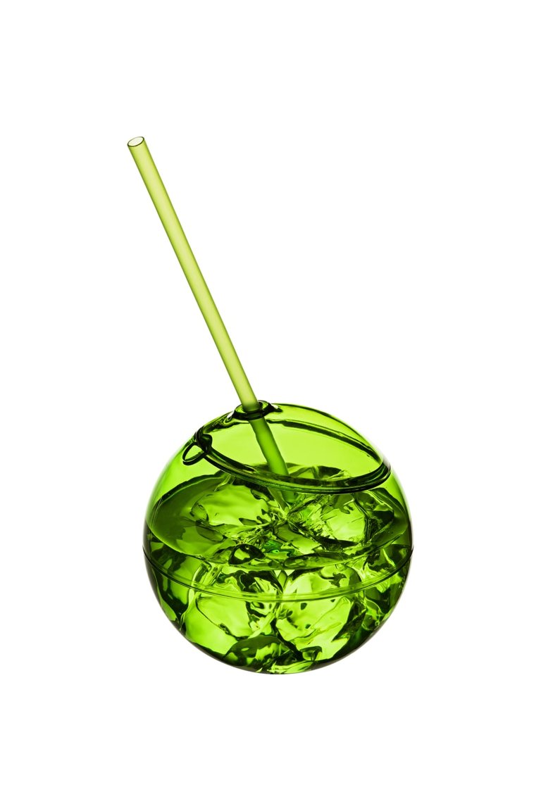 Bullet Fiesta Ball And Straw (Lime) (9.1 x 4.7 inches)