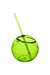 Bullet Fiesta Ball And Straw (Lime) (9.1 x 4.7 inches) - Lime