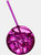Bullet Fiesta Ball And Straw (Pink) (9.1 x 4.7 inches)