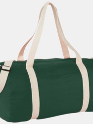 Bullet The Cotton Barrel Duffel (Green) (17.7 x 9.8 x 9.8 inches)