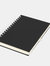 Bullet Wiro journal (Solid Black/White) (One Size) - Solid Black/White