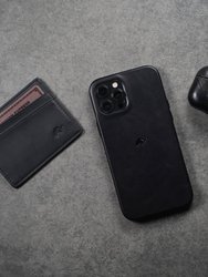 Leather AirPods Case - Black Edition