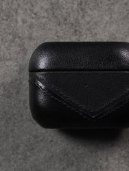 Leather AirPods Case - Black Edition