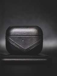 Leather AirPods Case - Black Edition