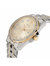 Men's 98K106 Crystal Champagne Dial Stainless Steel Watch