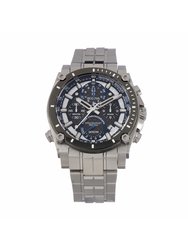 Mens Precisionist 98B316 Chronograph Stainless Steel Watch - Silver