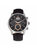 Mens Sutton 96B311 Leather Chronograph Watch - Black