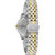 Womens Classic Diamond Two-Tone Gold/Stainless 3-Hand Quartz Watch