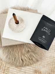 Palo Santo Holder - White