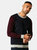 Burton Mens Colour Block Cotton Crew Neck Sweater (Navy) - Navy