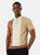 Burton Mens Colour Block Knitted Polo Shirt (Camel) - Camel