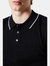 Burton Mens Knitted Pointelle Polo Shirt (Black)