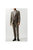 Mens Basketweave Slim Suit Jacket - Neutral - Neutral