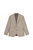 Mens Basketweave Slim Suit Jacket - Neutral